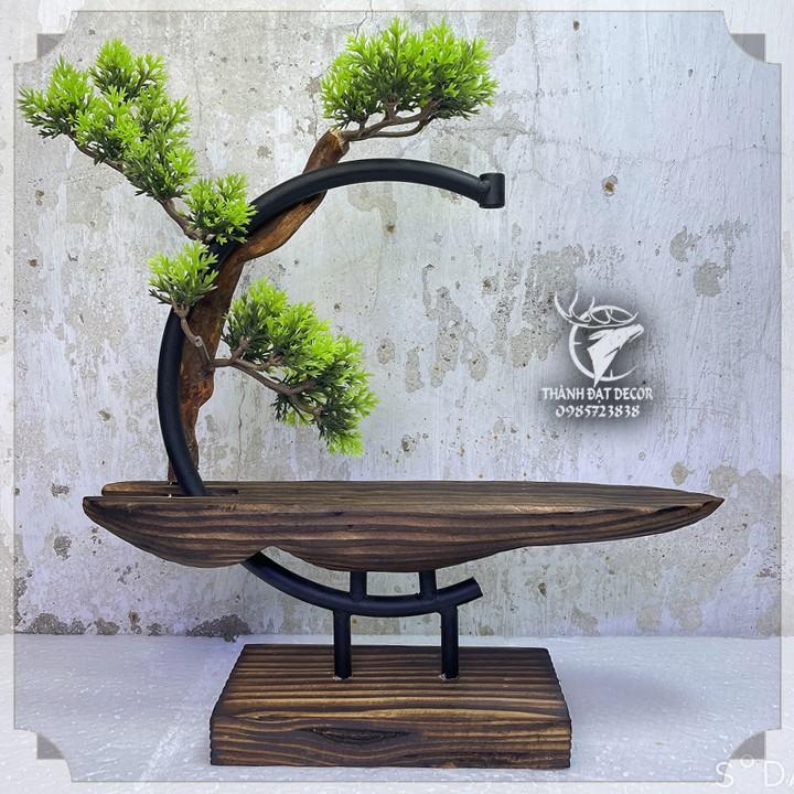 Kệ Gỗ Đặt Tượng Trang Trí , Có Thể Đốt Trầm Hương, Quà Tặng Tân Gia Khai Trương Sinh Nhật Trang Trí Thờ Cúng