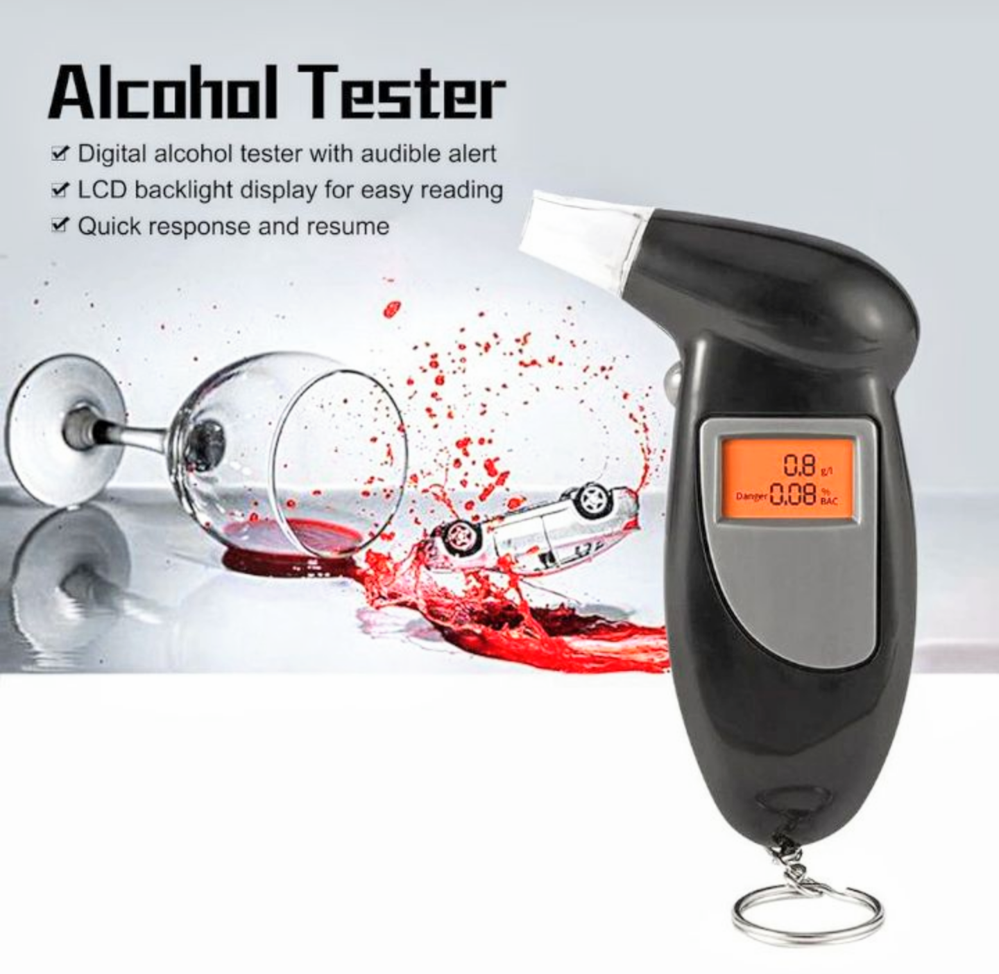 MÁY ĐO NỒNG ĐỘ CỒN HƠI THỞ AN TOÀN KHI LÁI XE HÀNG CAO CẤP