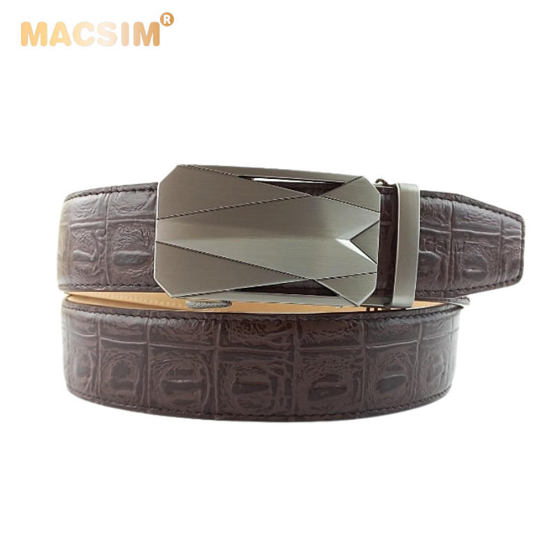 Thắt lưng nam da thật cao cấp nhãn hiệu Macsim MS023