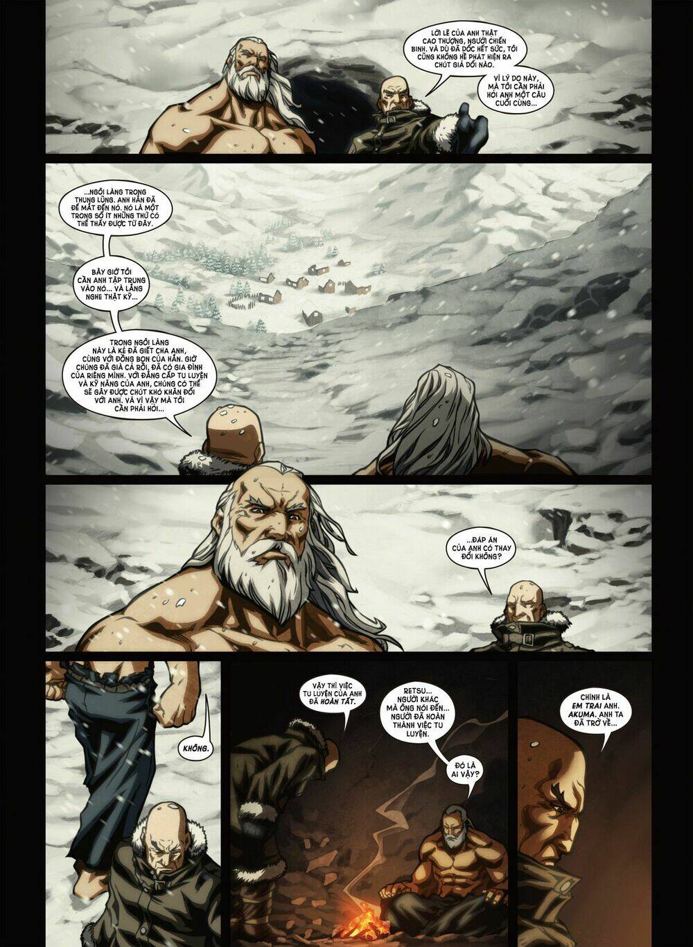 street fighter origins: akuma | cội nguồn street fighter: akuma chapter 5 13