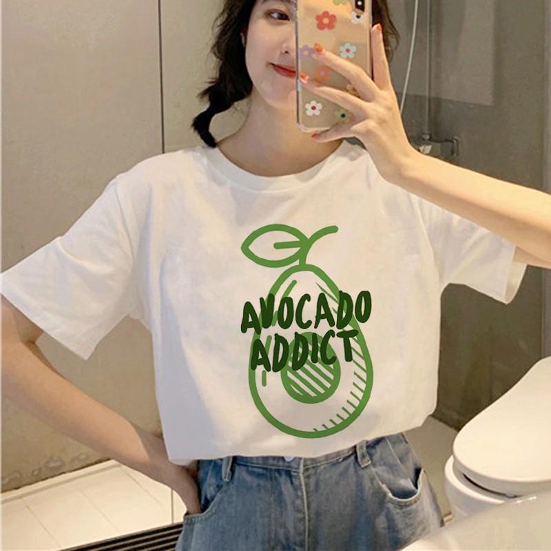 Áo Thun Ih Hình Trái Bơ Avocado Addict