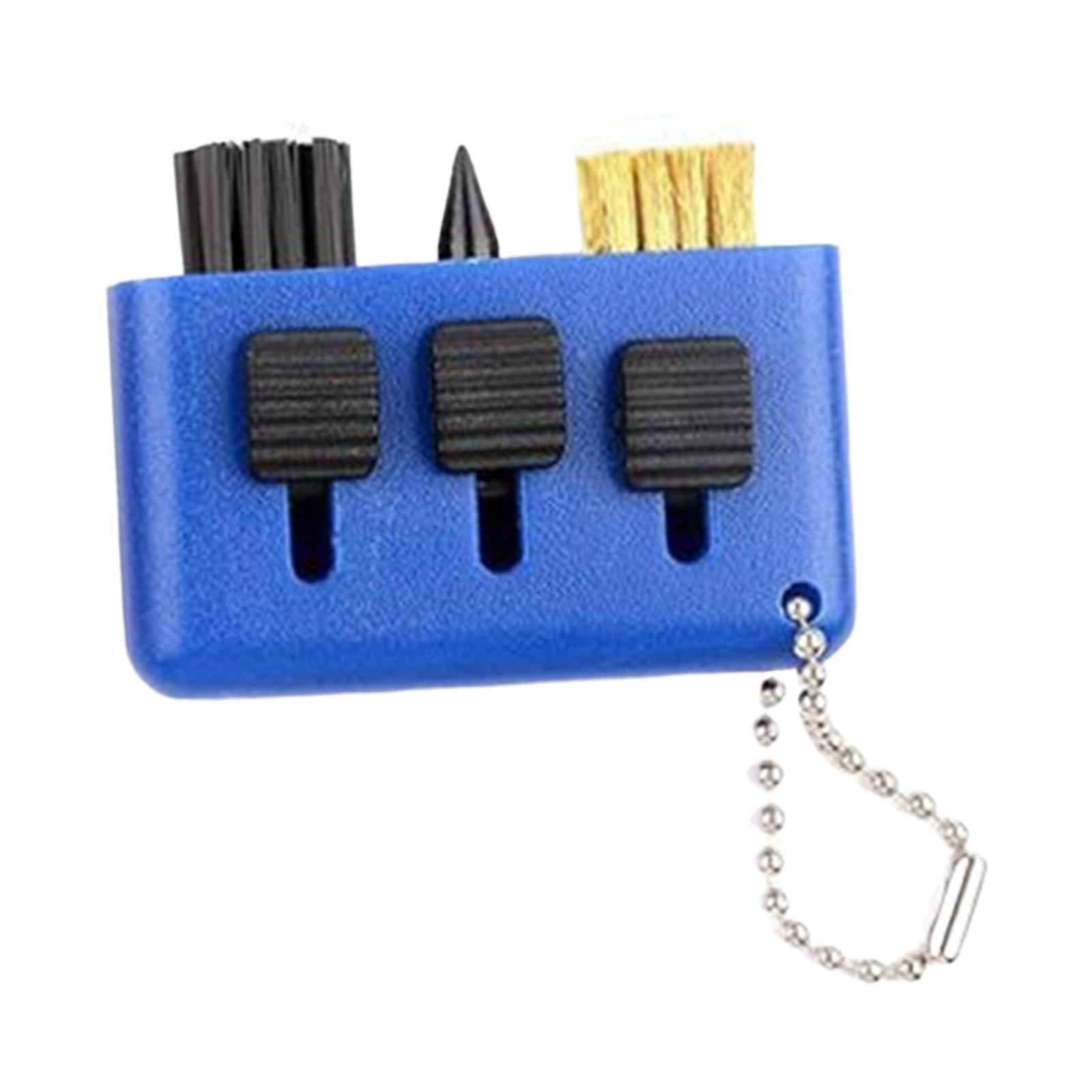 Golf Club Cleaning Brush Convenient Carrying for Golf Club Maintenance, Tool