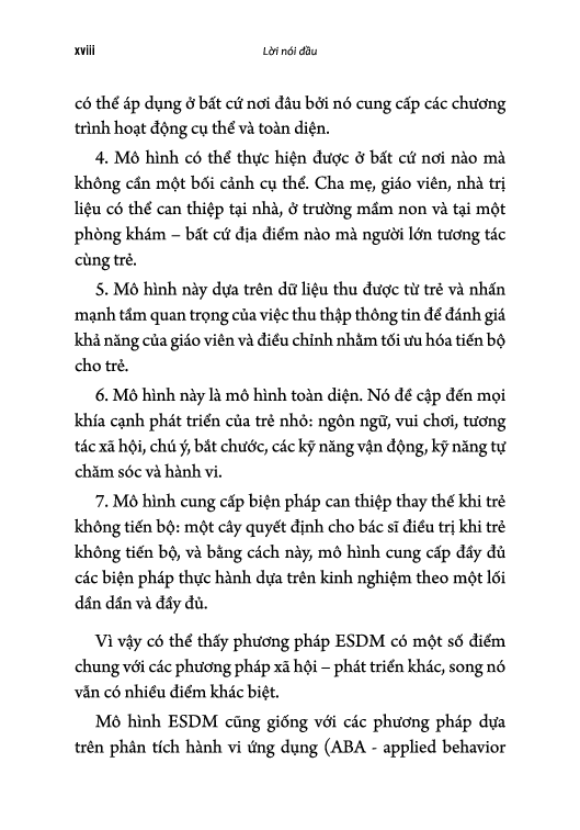 MÔ HÌNH CAN THIỆP SỚM DENVER CHO TRẺ TỰ KỶ - Thúc Đẩy Kỹ Năng Ngôn Ngữ, Học Tập Và Tương Tác