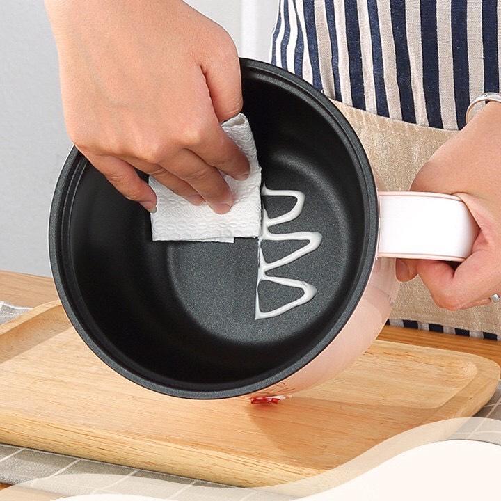 Nồi Nấu Lẩu Nấu Mì Modosa Kèm Khay Hấp Đa Năng - Cmh18 - Hàng Chính Hãng