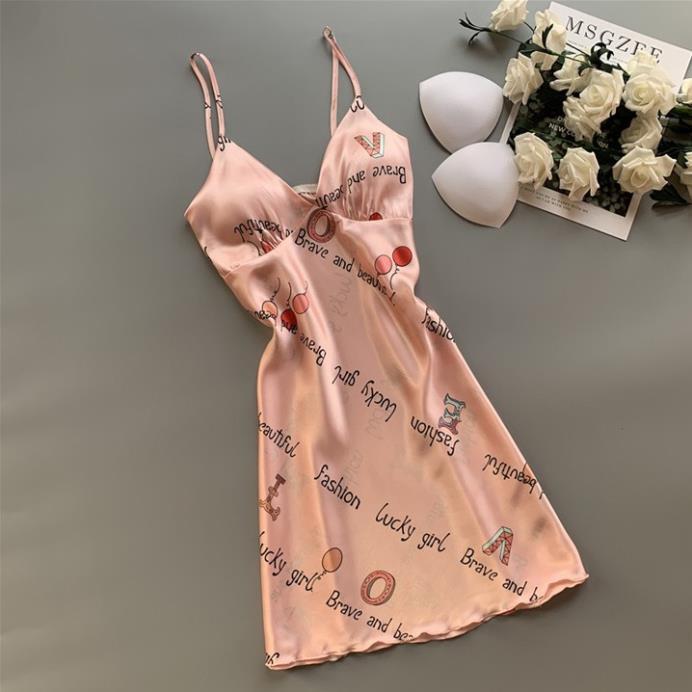 Mã D20 Đầm Lucky 2 Dây Thiết Kế  Vanlestore