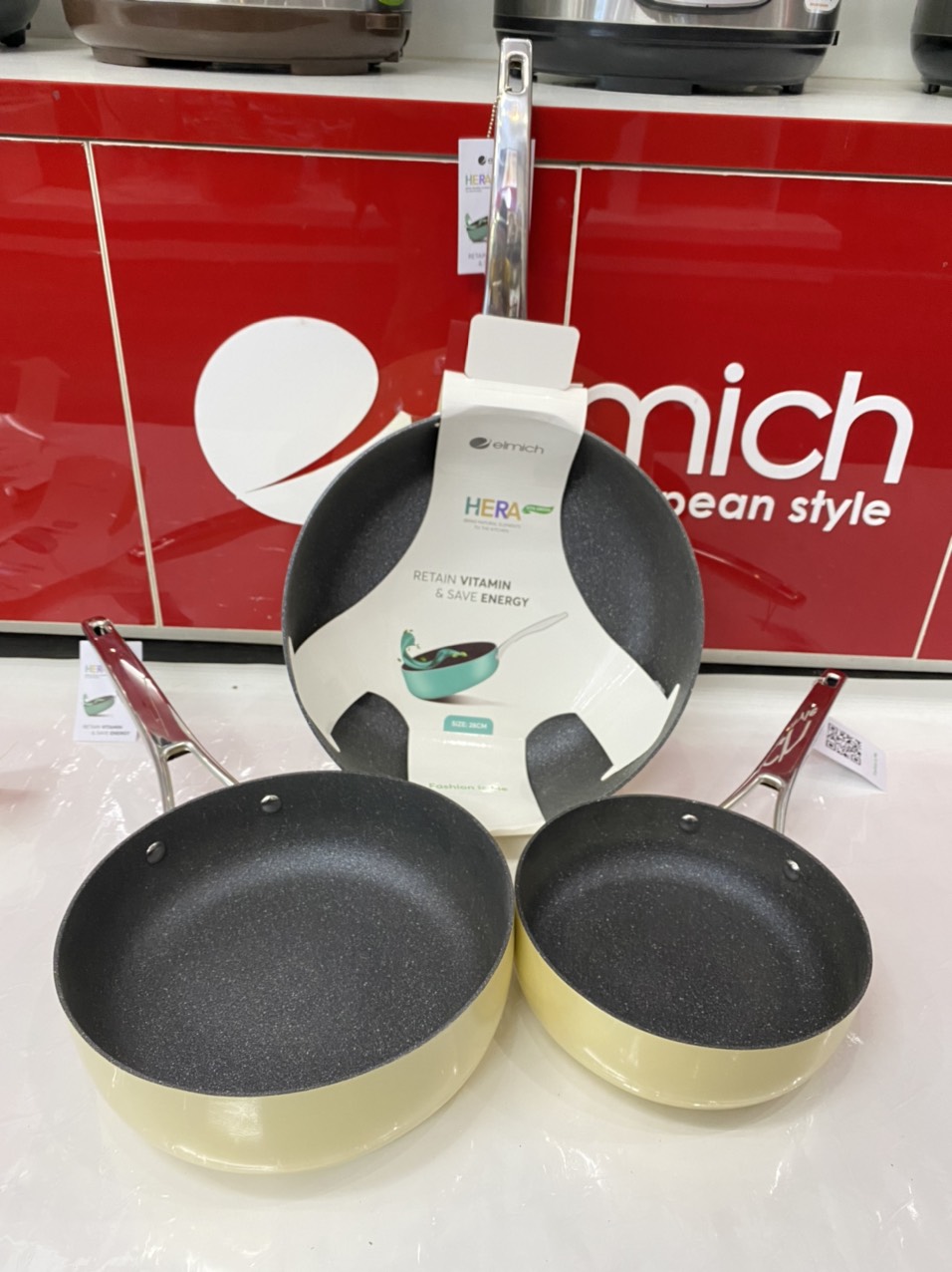 Chảo chống dính Full induction Elmich Hera EL8255 size 28cm