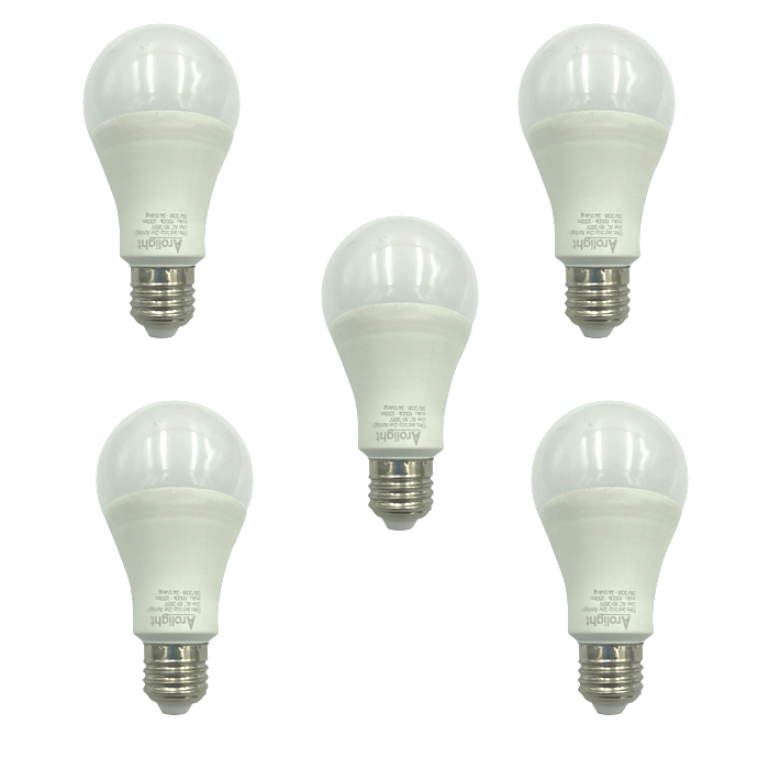 Bộ 5 bóng đèn LED Bulb 12W ánh sáng trắng