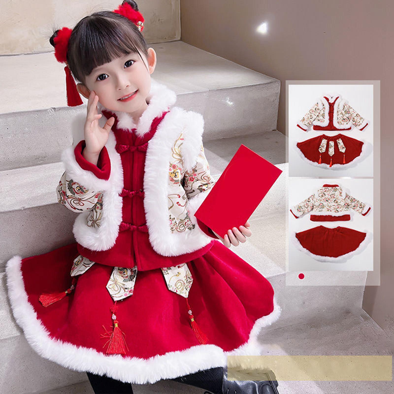 New Year Girls Clothes Fairy Dress Party Dress for New Year Decor