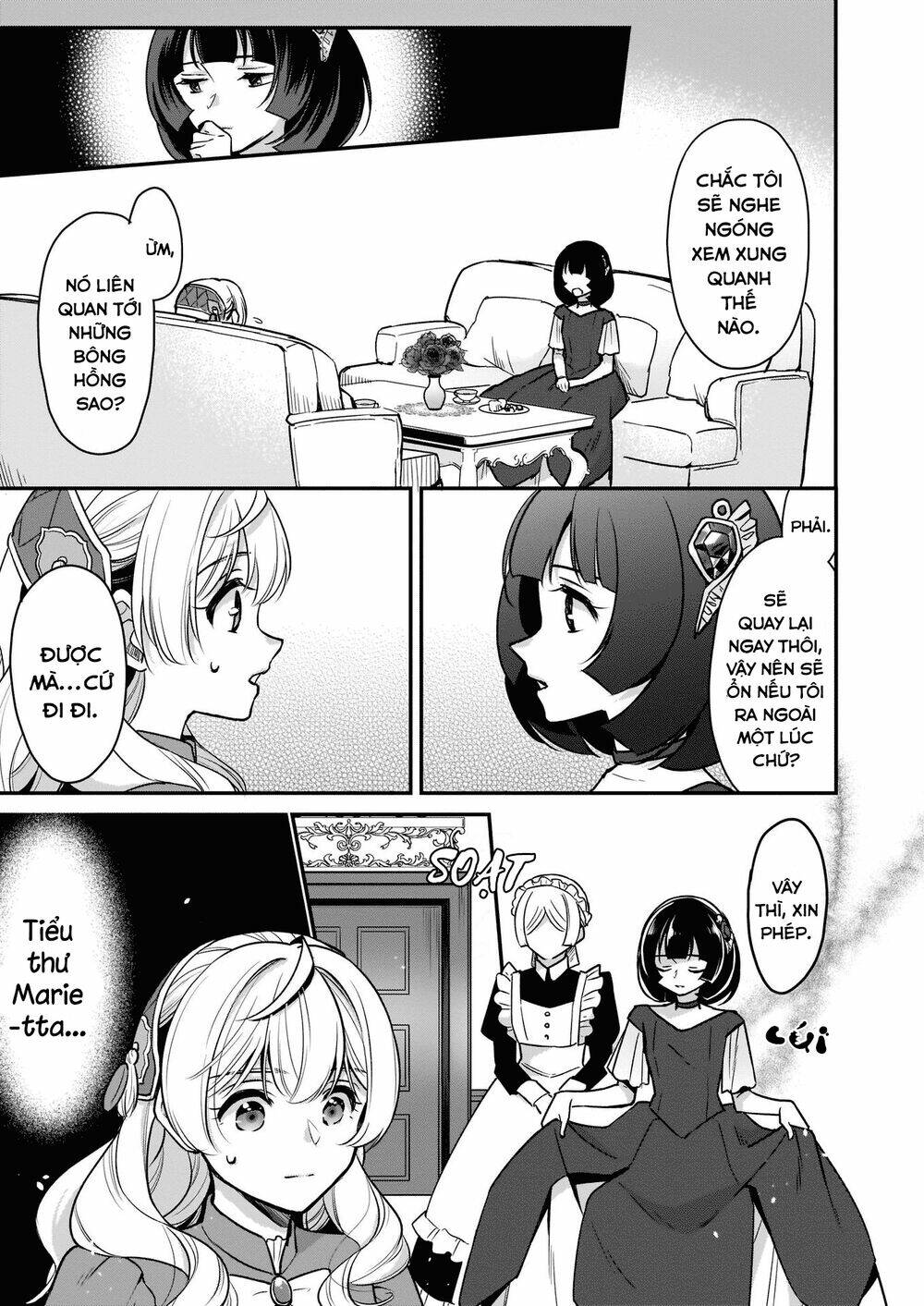 tôi là ứng cử viên cho vị trí hoàng tử phi nhưng tôi chắc kèo là tôi trúng rồi! chapter 12 9