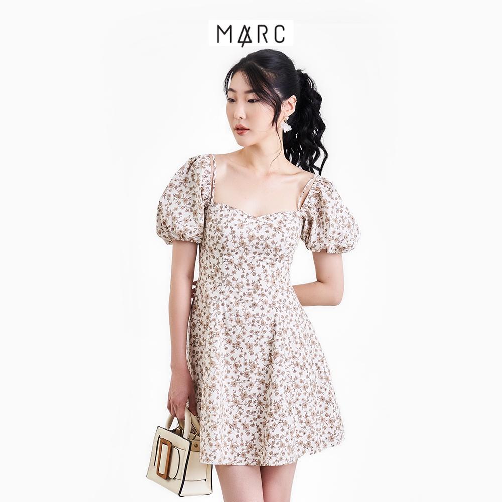 Đầm trễ vai nữ MARC FASHION mini 2 dây form A FAVH100622