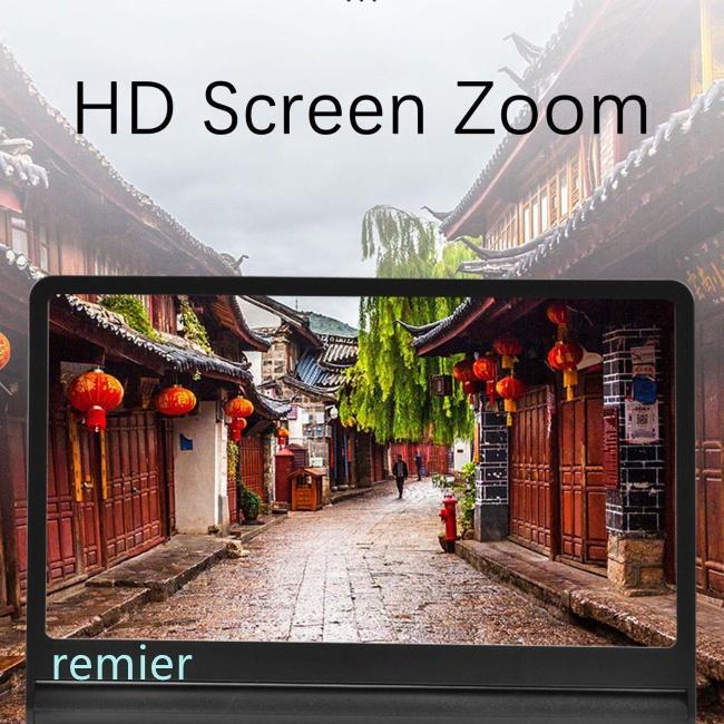Giá Đỡ Khuếch Đại Tín Hiệu Âm Thanh Điện Thoại Di Động F12 Hd Màn Hình Lớn 12 Inch Bluetooth 6d