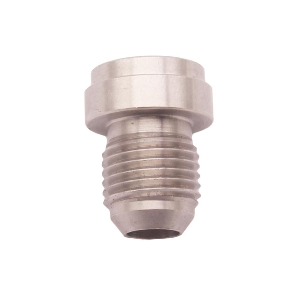 2pcs AN-4 AN4 Stainless WELD ON BUNG Hose Fitting Adapter Fuel Oil Cooler Tank