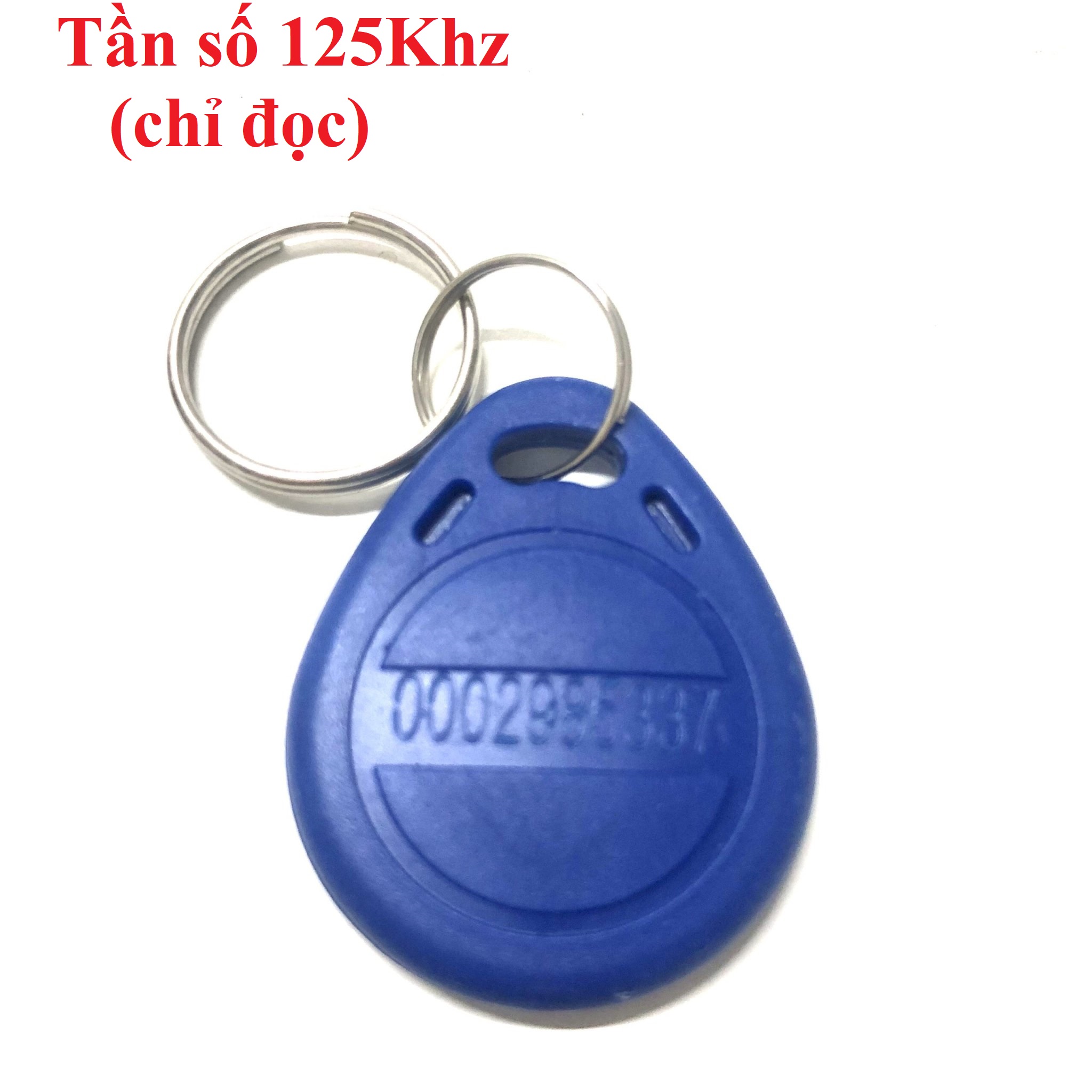 ( 10 Móc khóa ) Móc khóa RFID 125Khz, Móc khóa RFID Proximity, Móc khóa tần số LF, Móc khóa Chip 125Khz