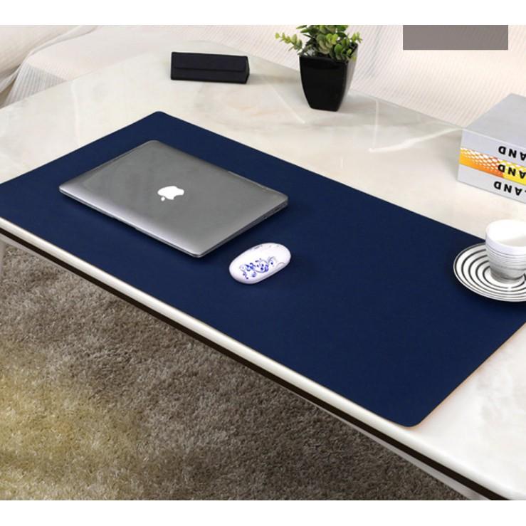 Thảm Trải Bàn Làm Việc DeskPad Da Size Lớn 120x60, 120x50, 100x50...Kiêm Miếng Lót Chuột Máy Tính Cỡ Lớn Nhiều Màu