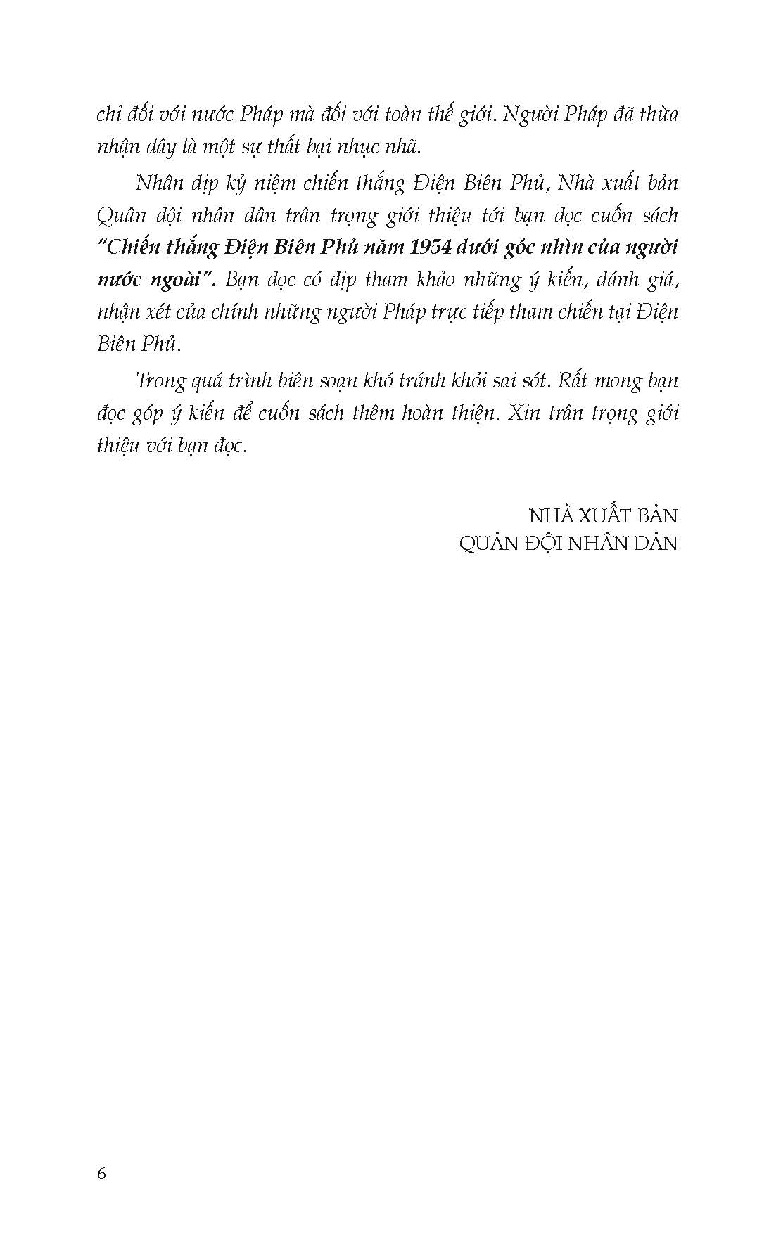 Chiến Thắng Điện Biên Phủ Năm 1954 Dưới Góc Nhìn Của Người Nước Ngoài