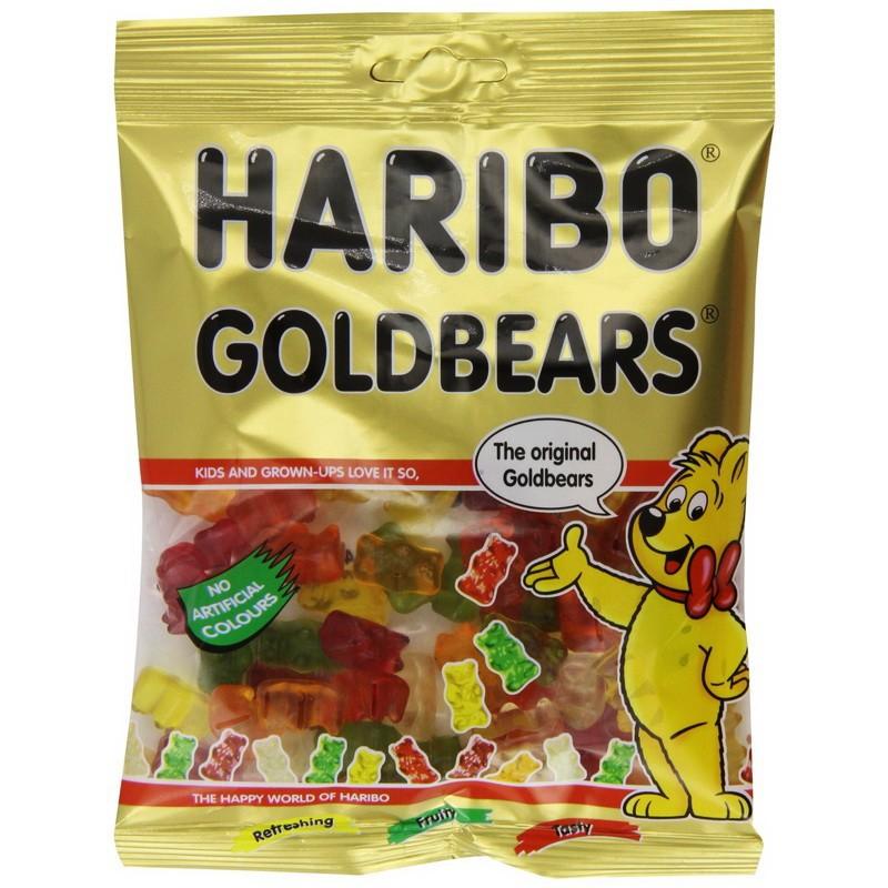 Haribo Kẹo Dẻo Cho Bé Vị Hoa Quả Nhập khẩu Đức (6 loại) 80gr