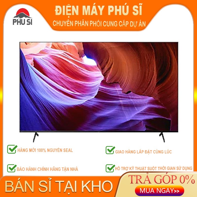 Google Tivi Sony 4K 55 inch KD-55X85K - Model 2022