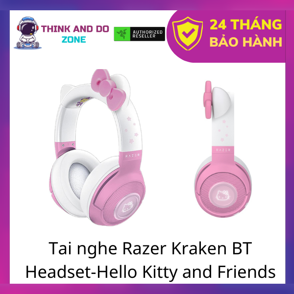 Tai Nghe Razer Kraken BT Hello Kitty and Friends Edition_Hàng chính hãng