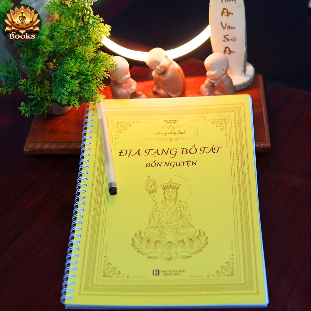 COMBO 3 Sách Chép Kinh - Kinh Địa Tạng, Sám Hối, Dược Sư - PAI BOOKS.