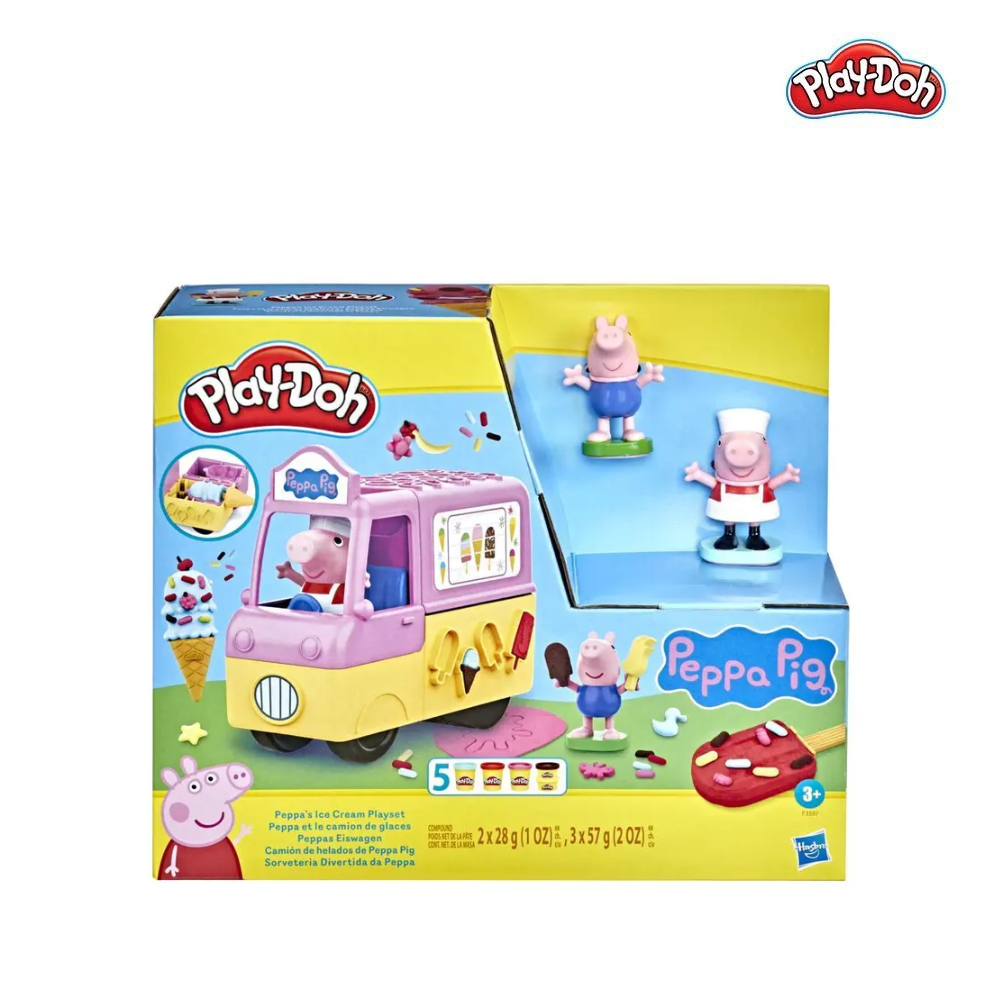 Bộ đồ chơi đất nặn xe kem Peppa Pig Play-Doh