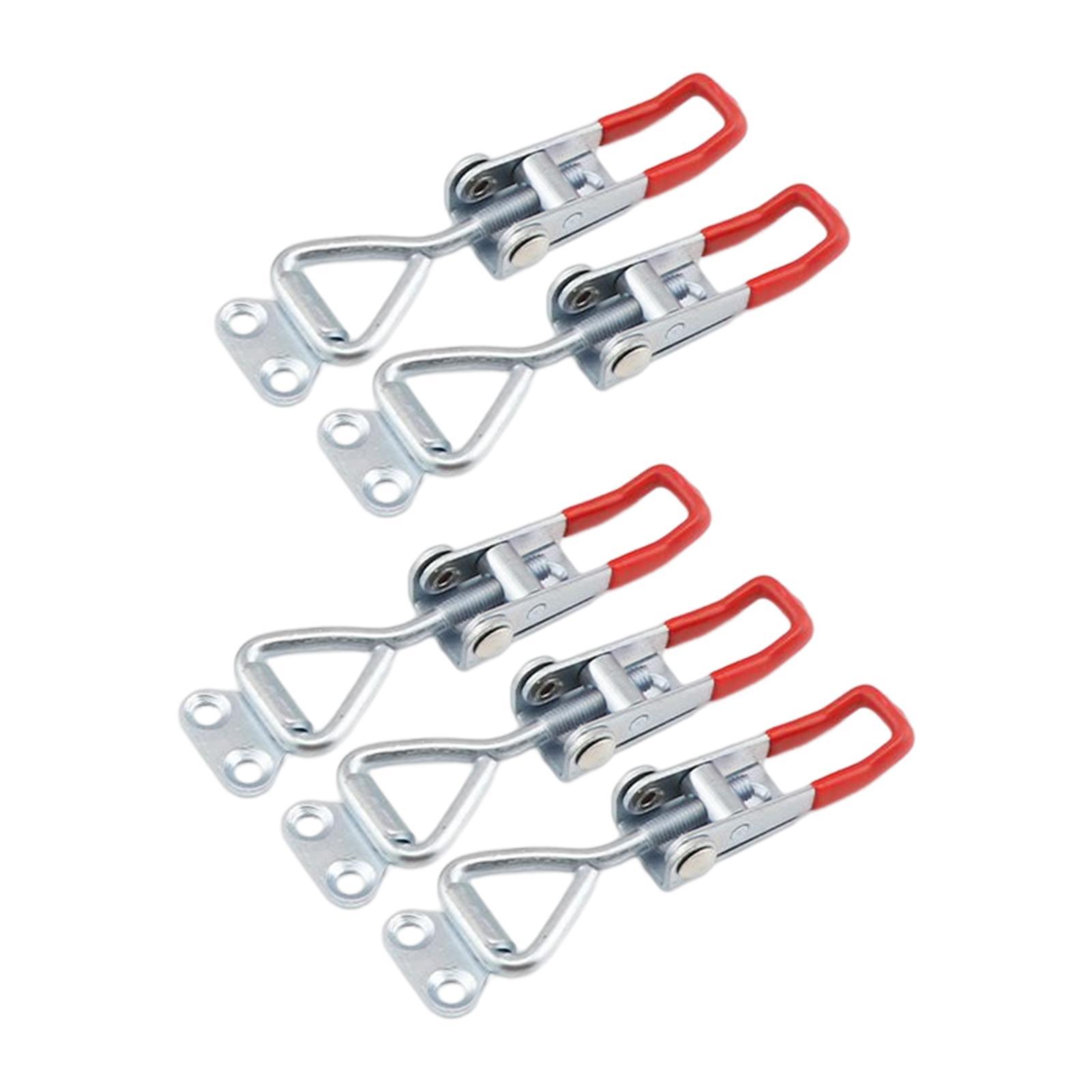 5 Pieces Push Pull Type Latch Clamp Iron Quick Release for Woodworking
