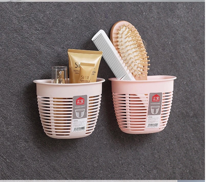 Giỏ đựng đồ mini dán tường