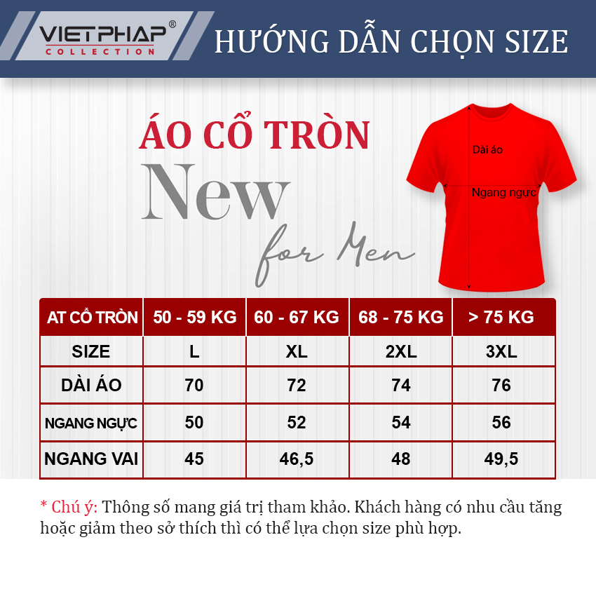 Áo Thun Nam Cổ Tròn Cao Cấp VIỆT PHÁP / Form Unisex- Chất liệu cotton co dãn thấm hút mồ hồi tốt 7802