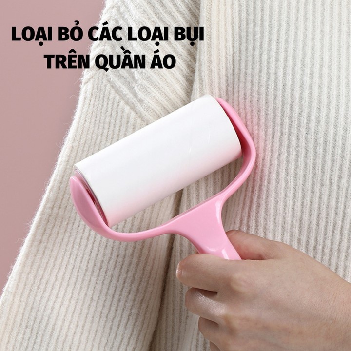 Lăn Bụi Quần Áo/ Sofa, Ga Giường Siêu Tiếp Kiệm TẶNG 1 CÂY LĂN BỤI