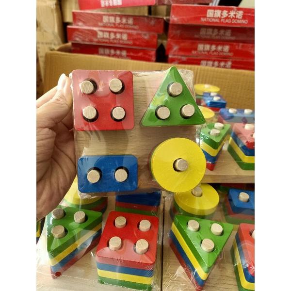 Đồ chơi gỗ thông minh phát triển tư duy cho bé - Đồ Chơi Gỗ Giáo Dục BONBITA