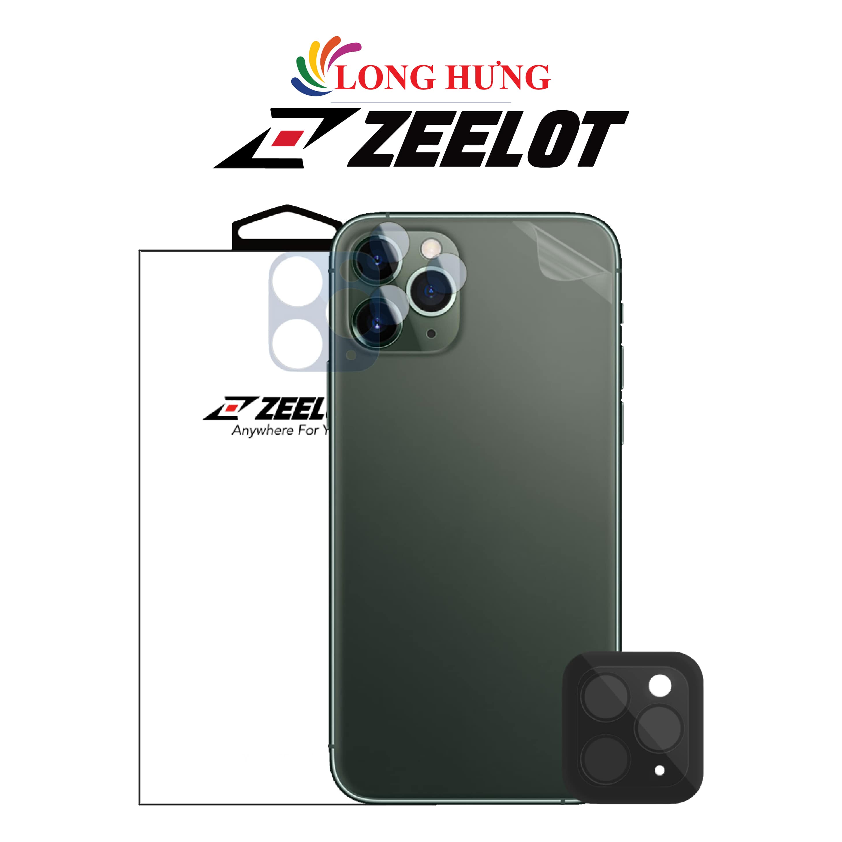 Dán Camera cường lực Zeelot iP 11/11 Pro/11 Pro Max - Hàng chính hãng