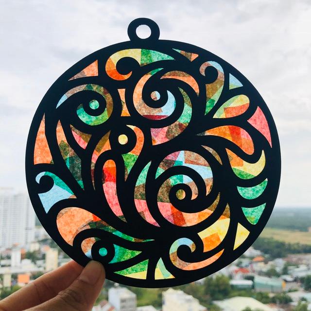 THỦ CÔNG ĐÓN NẮNG GIÁNG SINH SET 6 KHUNG