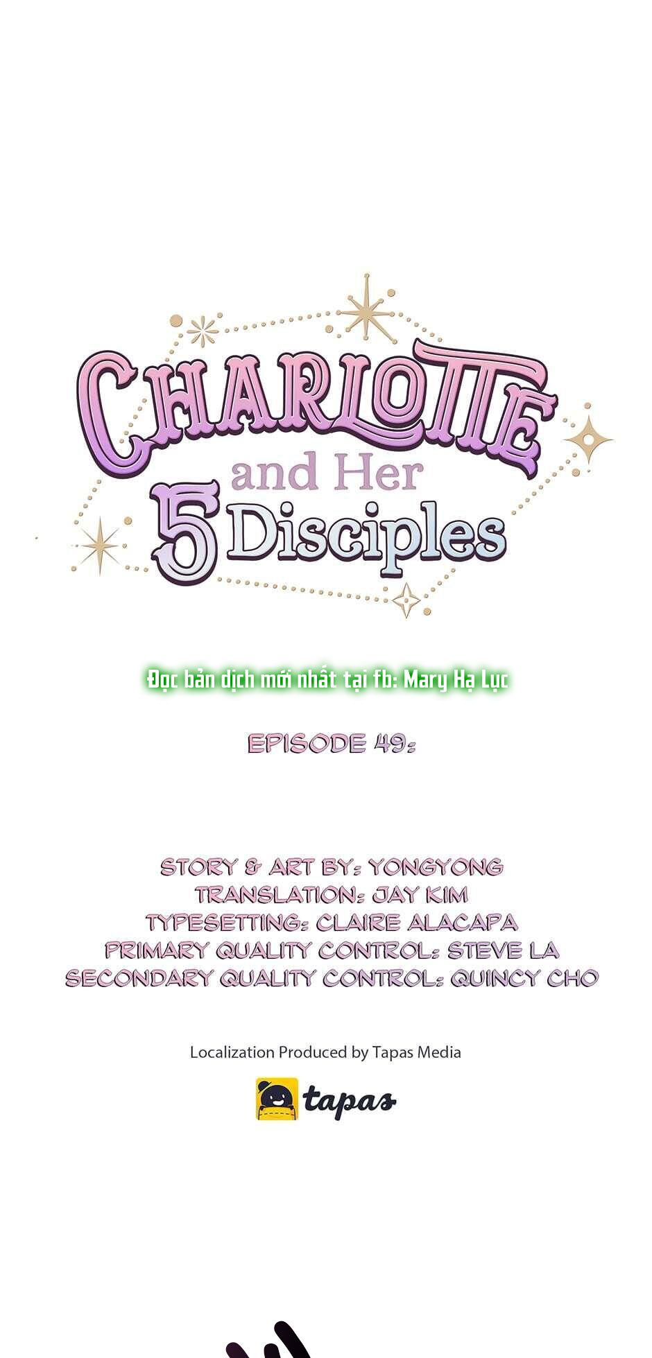 năm môn đệ của charlotte chapter 49 1