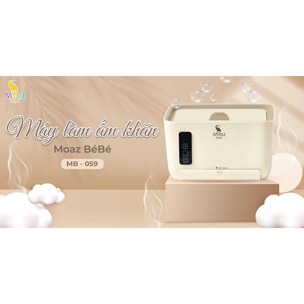 Máy làm ấm khăn ướt Moaz bebe MB - 059