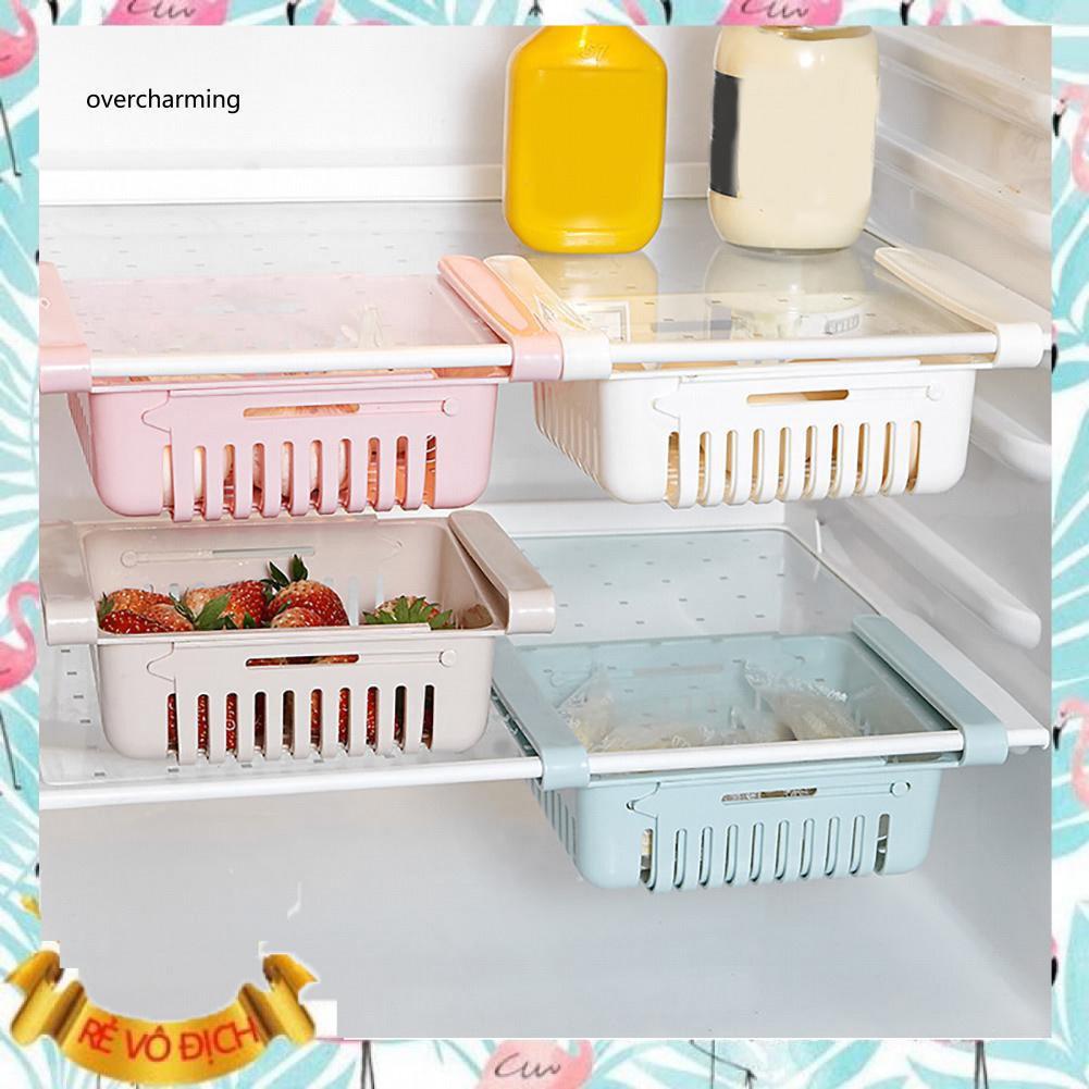 KHAY RỔ KẸP ÚP TỦ LẠNH KÉO DÀI