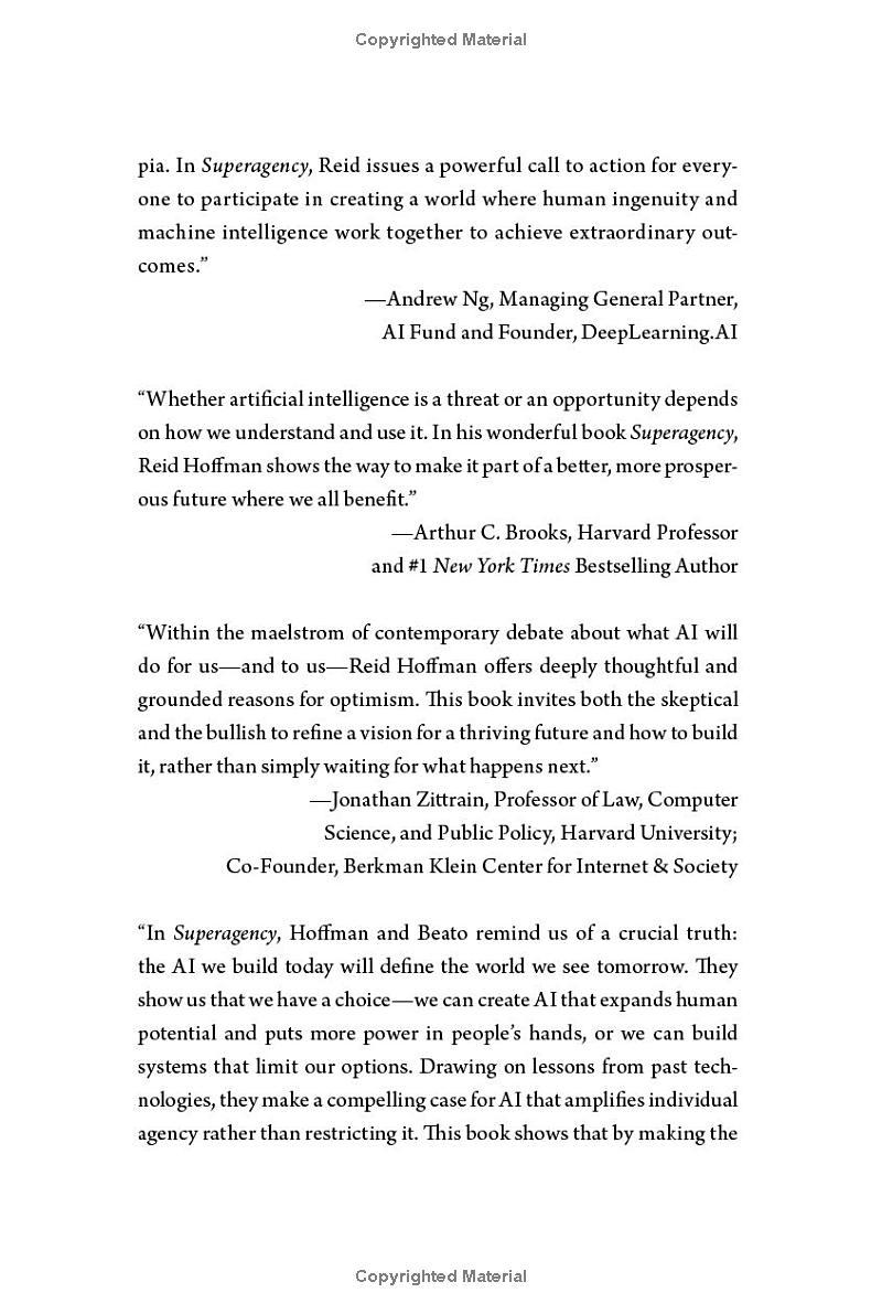 Sách ngoại văn: Superagency - What Could Possibly Go Right With Our AI Future