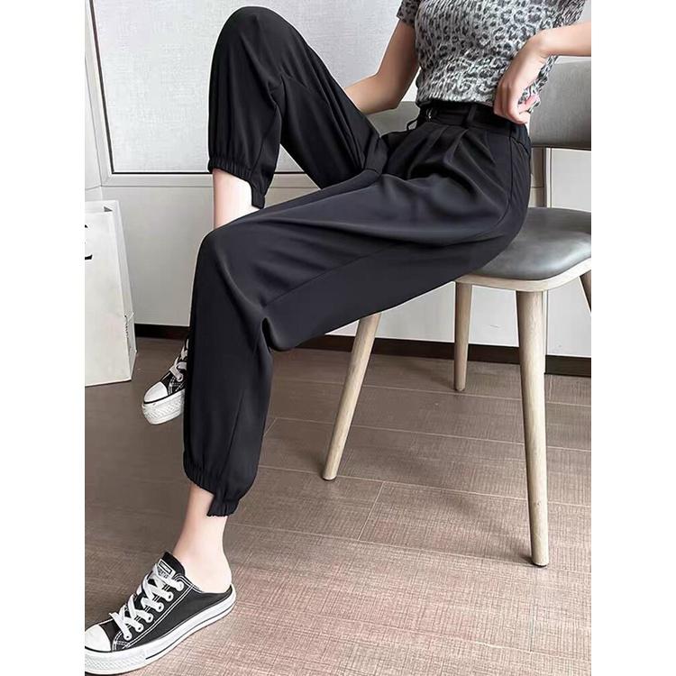 Quần baggy gấu lệch HOT TREND 2021 Quần jogger cá tính, năng động, trẻ trung cho mọi chị em