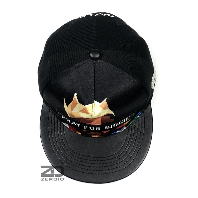 Nón hiphop, Mũ snapback nam nữ PRAY FOR BIGGE mã SN67 màu đen chất liệu cao cấp