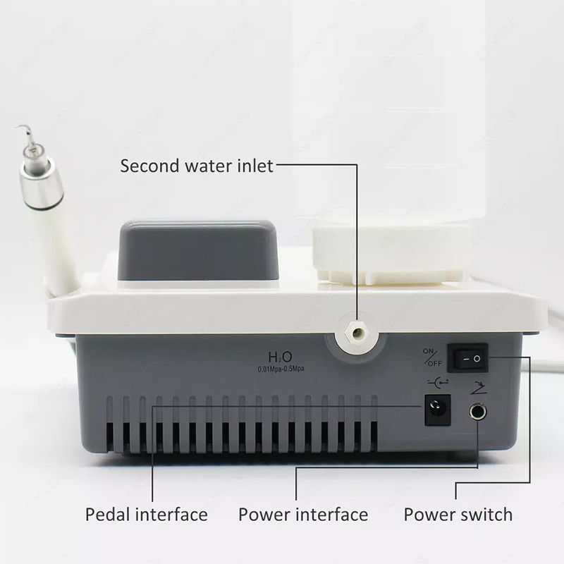 VRN A8 Điều khiển không dây LED nha khoa Scaler siêu âm với tay cầm có thể tháo rời Auto Water Supply Tooth Cleaner A8 làm trắng răng