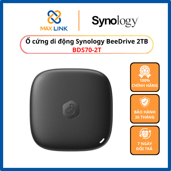 Ổ cứng di động Synology BeeDrive BDS70-2TB HÀNG CHÍNH HÃNG