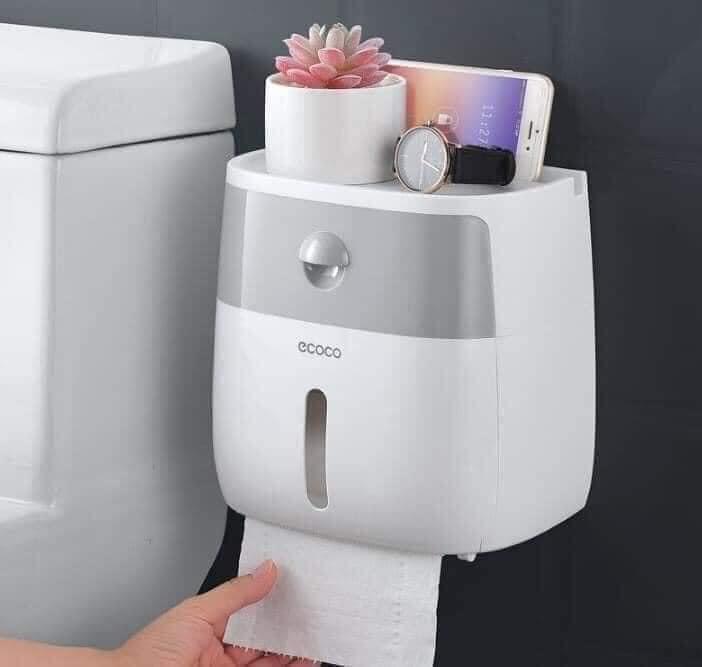 HỘP ĐỰNG GIẤY VỆ SINH CAO CẤP 2 TẦNG