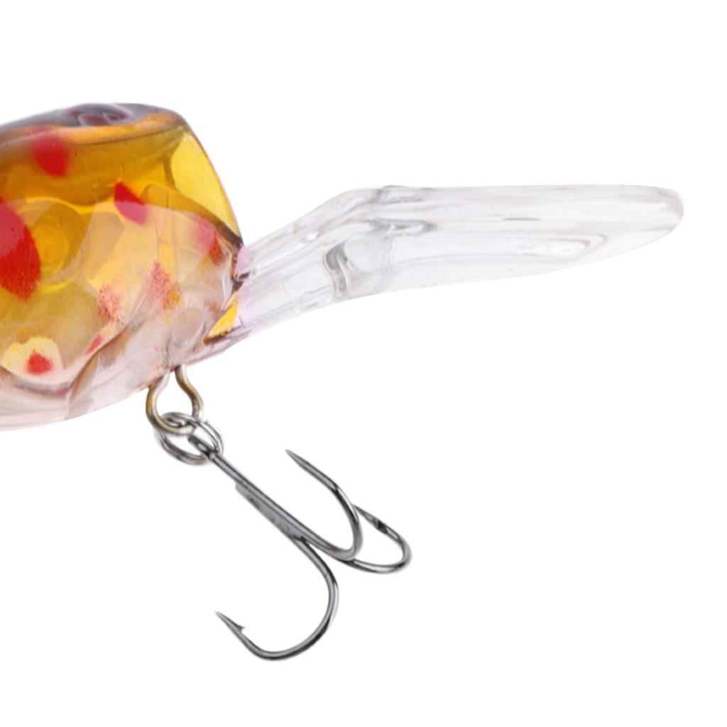 Fishing Lures Hard Bait Vivid Crankbait with Treble Hook 9cm/11.5g