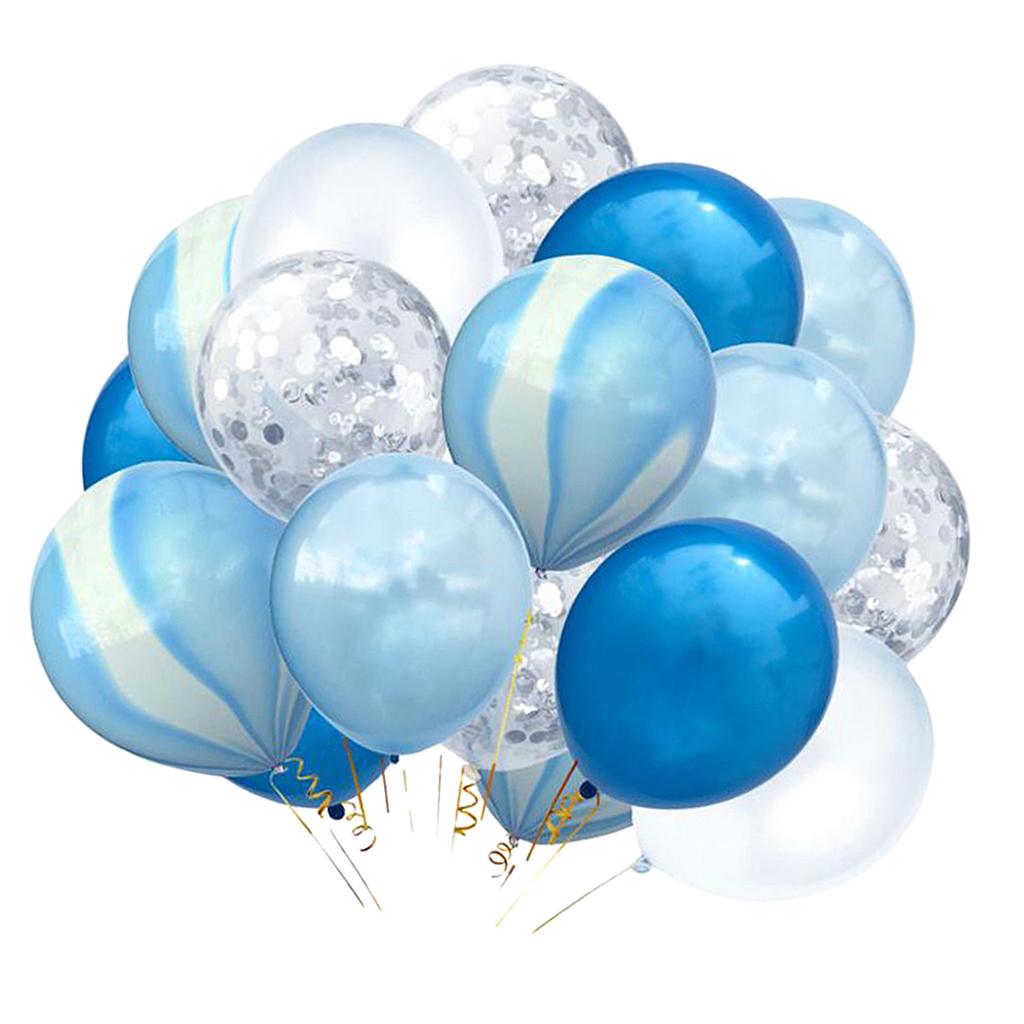20pcs Latex Balloons With Confetti Wedding Birthday Party Decor 12inch