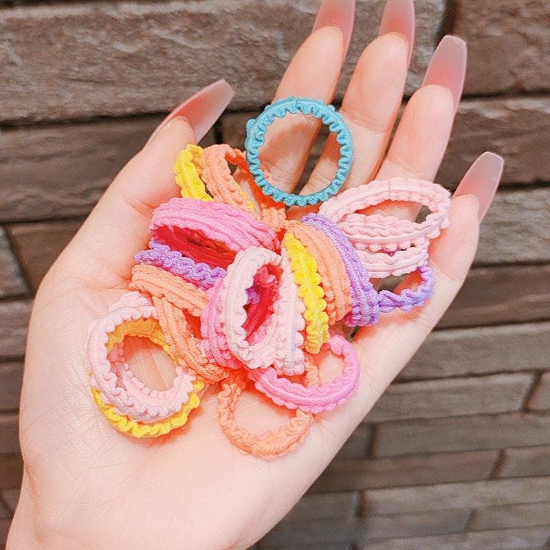 Sét 20 dây cột tóc cho bé gái loại mới