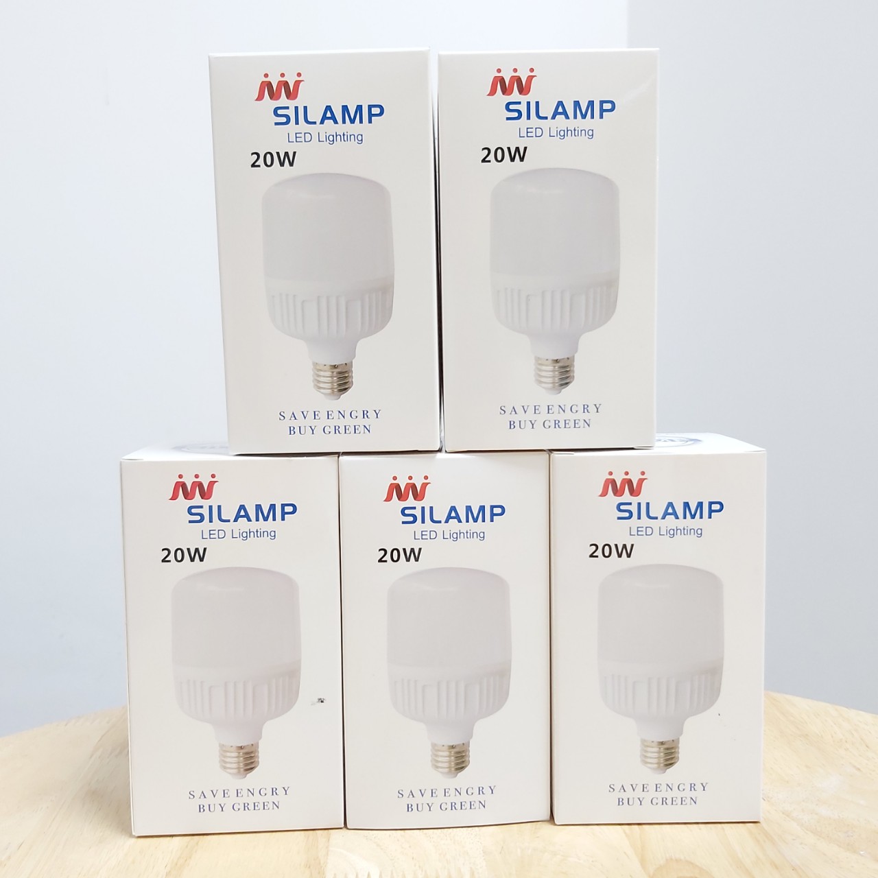 BÓNG ĐÈN LED TRỤ 20W ÁNH SÁNG TRẮNG - BẢO ĐẢM ĐỦ CÔNG SUẤT