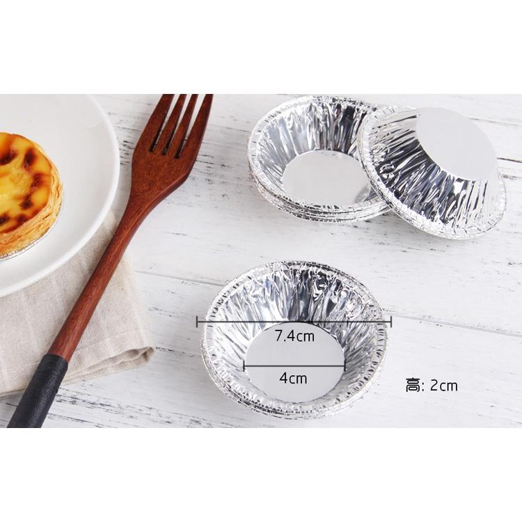 Set 100 cốc, chén, khuôn giấy bạc nướng hàu, bánh, tart trứng siêu tiện lợi