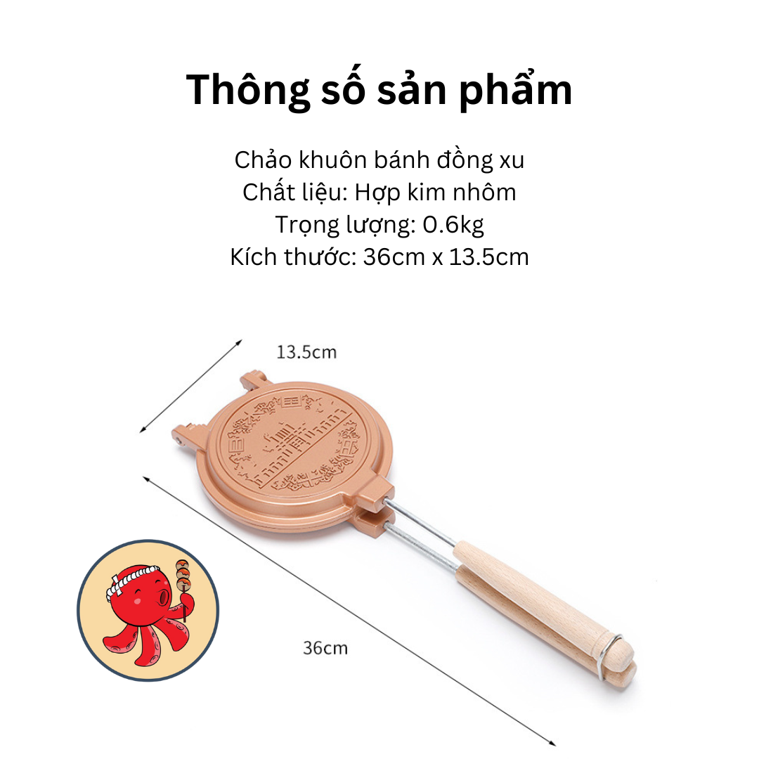 Khuôn máy làm bánh đồng xu 10W combo làm bánh đồng xu tại nhà