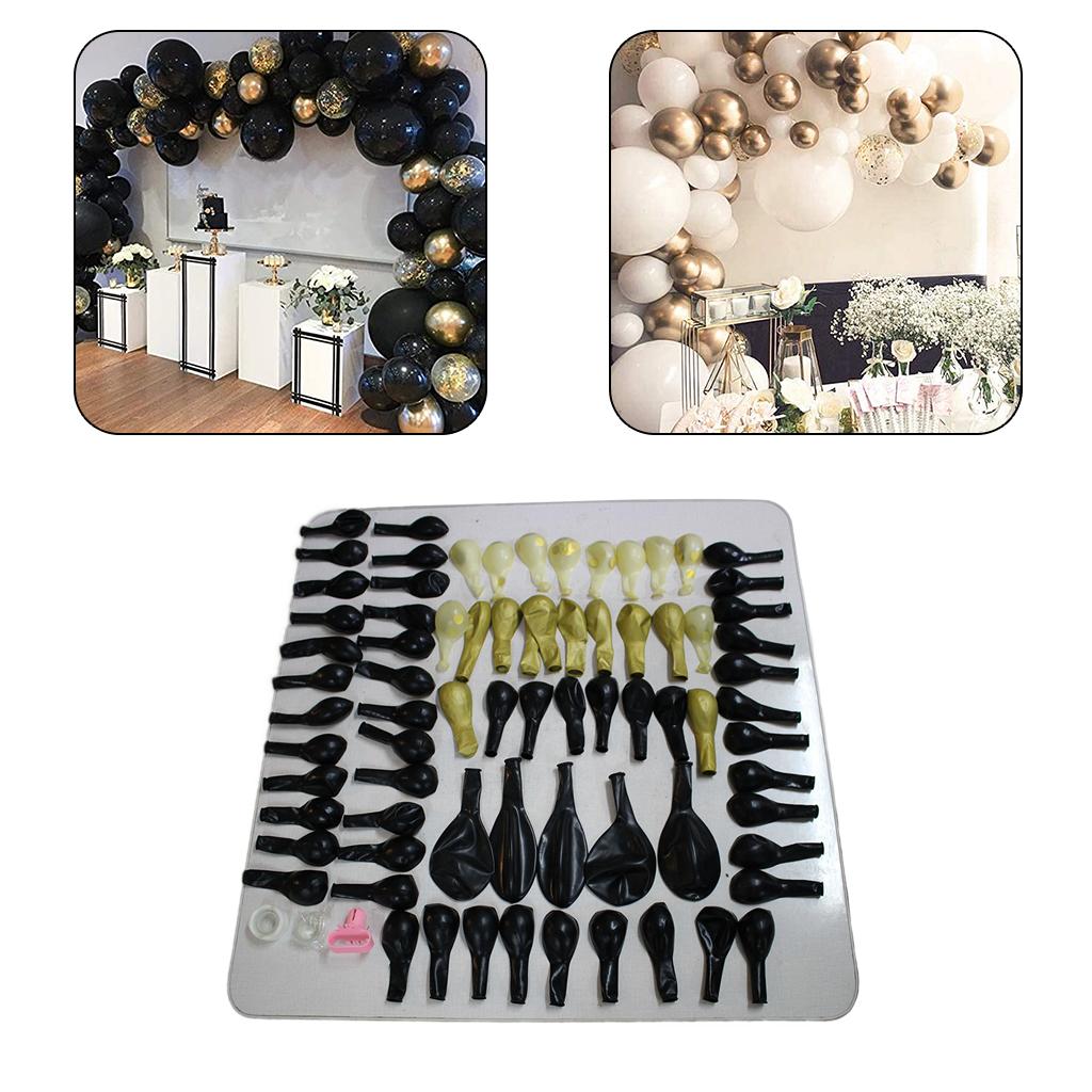 Balloon Arch Kit Balloons Garland Wedding Party Baby Shower Decor Black