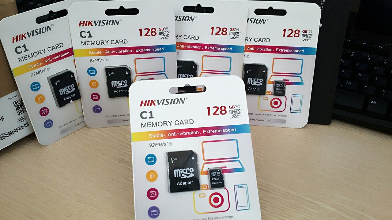 Thẻ nhớ Micro SD Hikvision 32GB 64GB 128GB Class 10 tốc độ 92MB/s - Hàng chính hãng