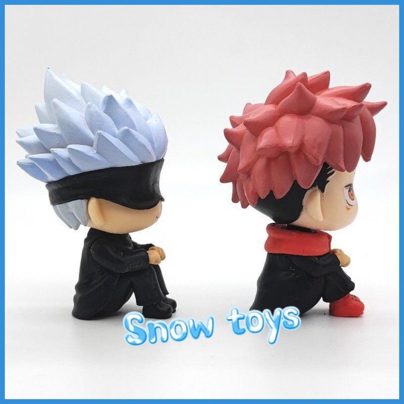 Mô Hình JUJUTSU KAISEN - Chú Thuật Hồi Chiến Chibi , Yuji Itadori , Gojo Satoru Cao 9cm