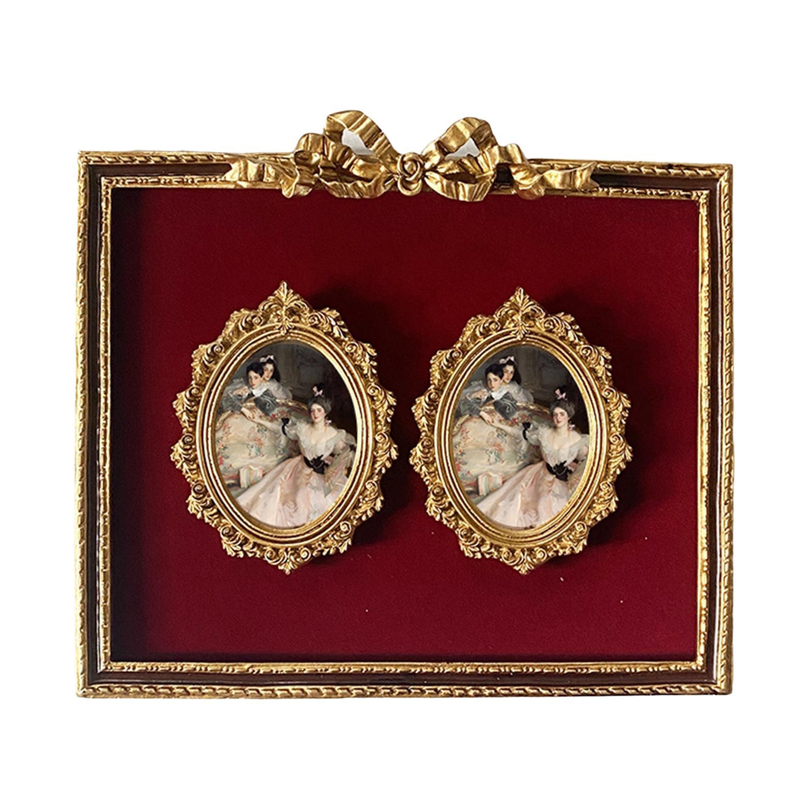 Photo Frame Hanging Hook Photo Frame Display Retro Style Vintage Photo Frame